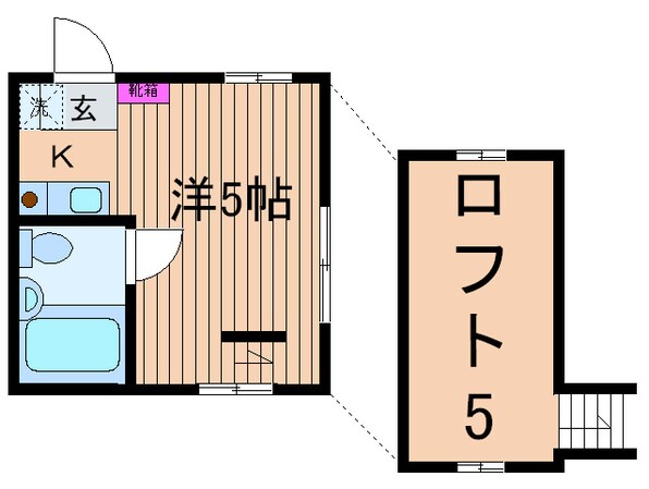 メグミコ－ポの物件間取画像